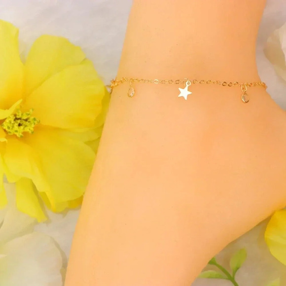 Minimalist Anklet, Sleek & Modern Design, Women’s Fashion, YC110307-A - Picture 7 of 11